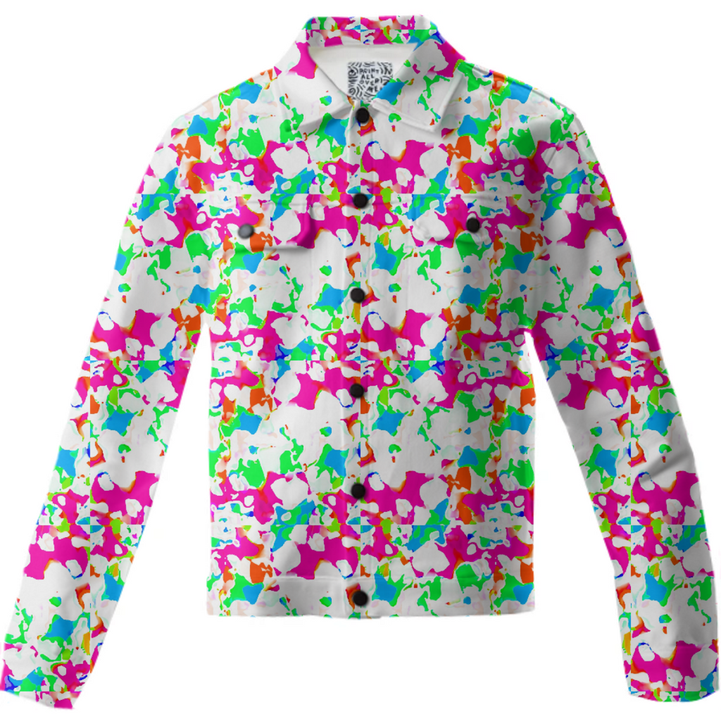 Vibrant Multicolored Abstract Print