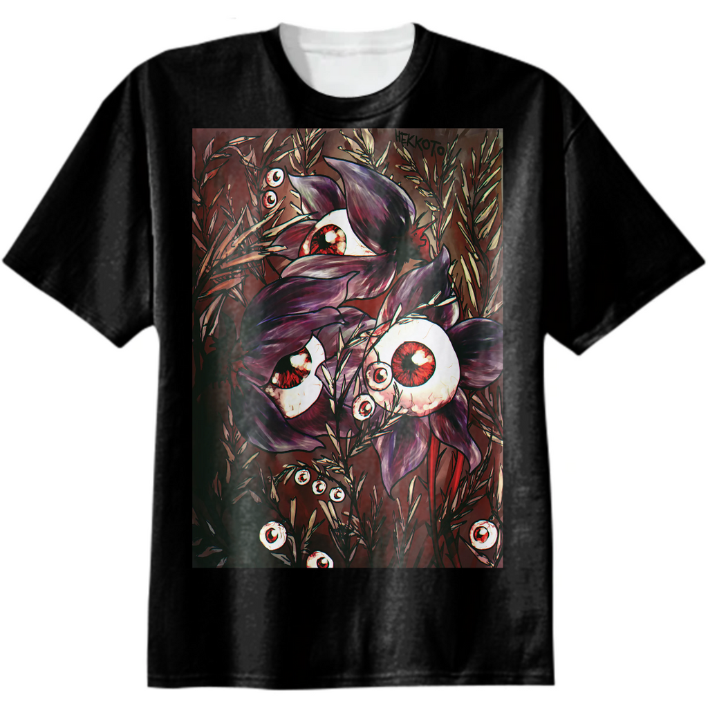 Eye flowers aesthetic plants nature shirt