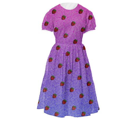 Trippy Strawberry Dress