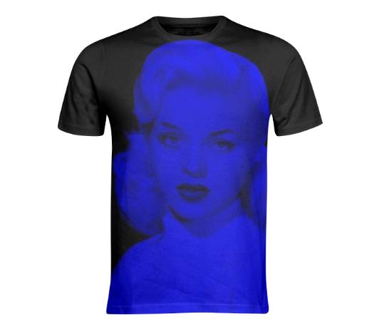 Diana Dors Celebrity Dark Fashion
