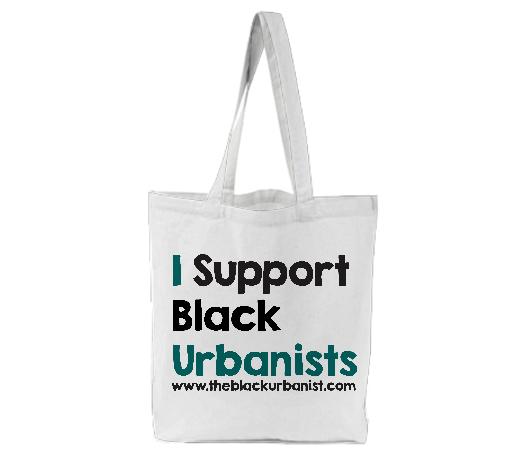 I Support Black Urbanists Canvas Tote