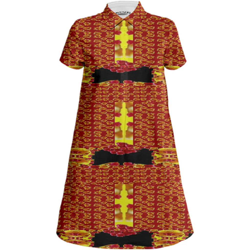 Floral Dashiki Dress