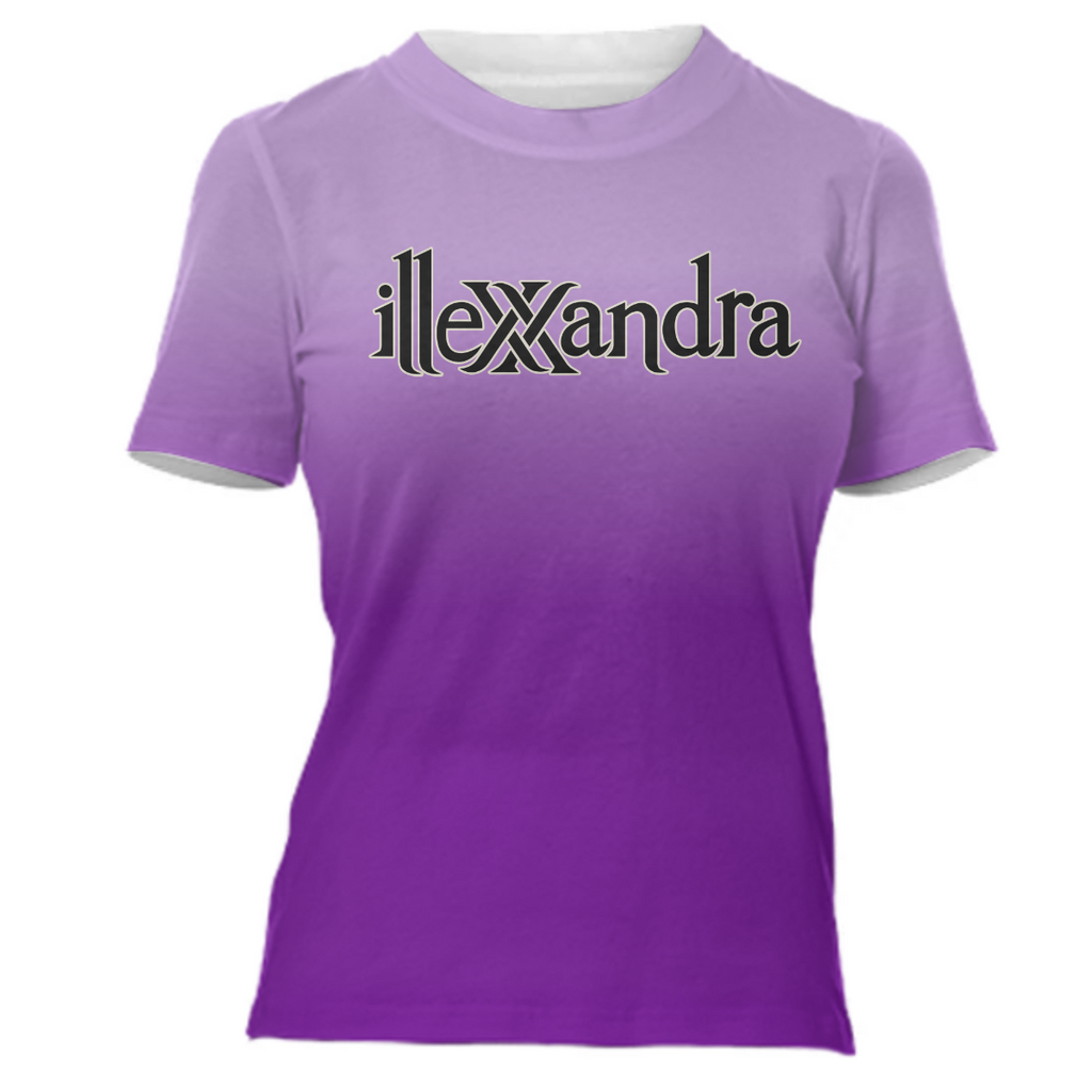 Illexxandra logo purple fade