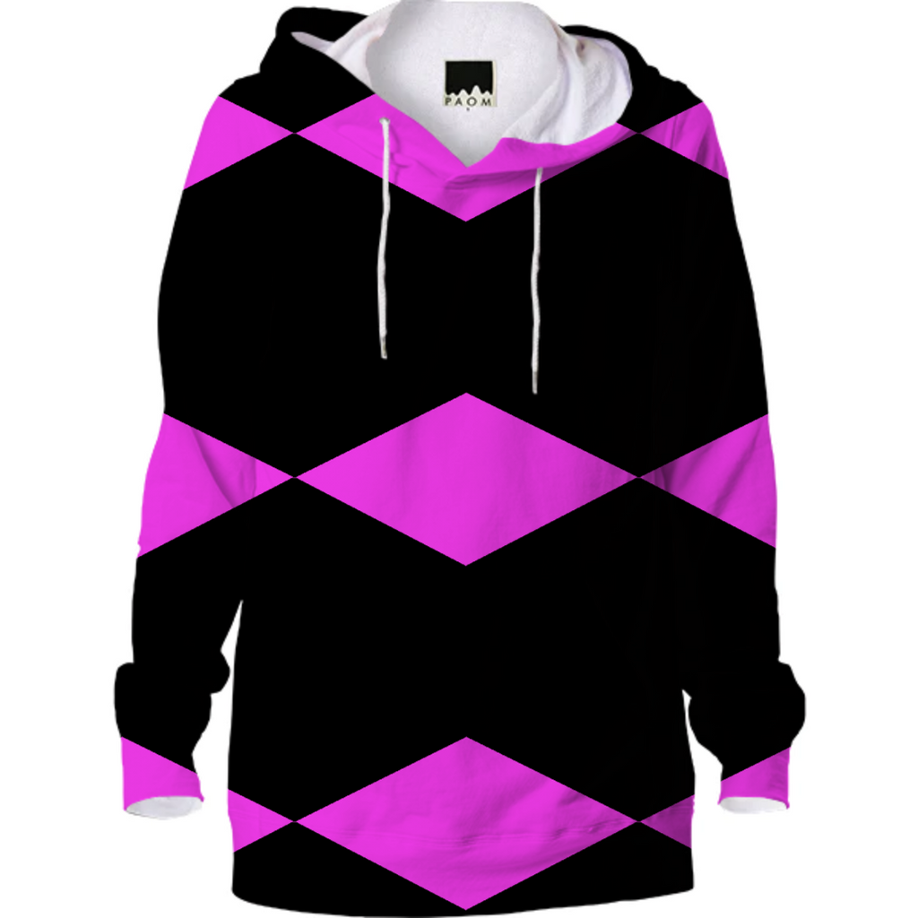 Black Pink Geometric