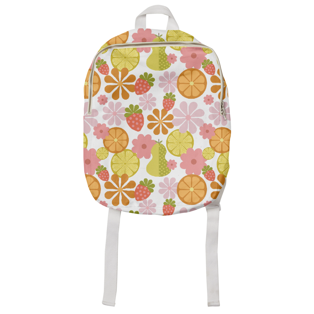 Retro Fruits + Flowers Backpack