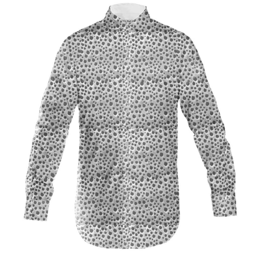 Silver Abstract Print Design