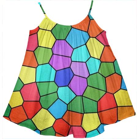 Stained Glass Rainbow 2183