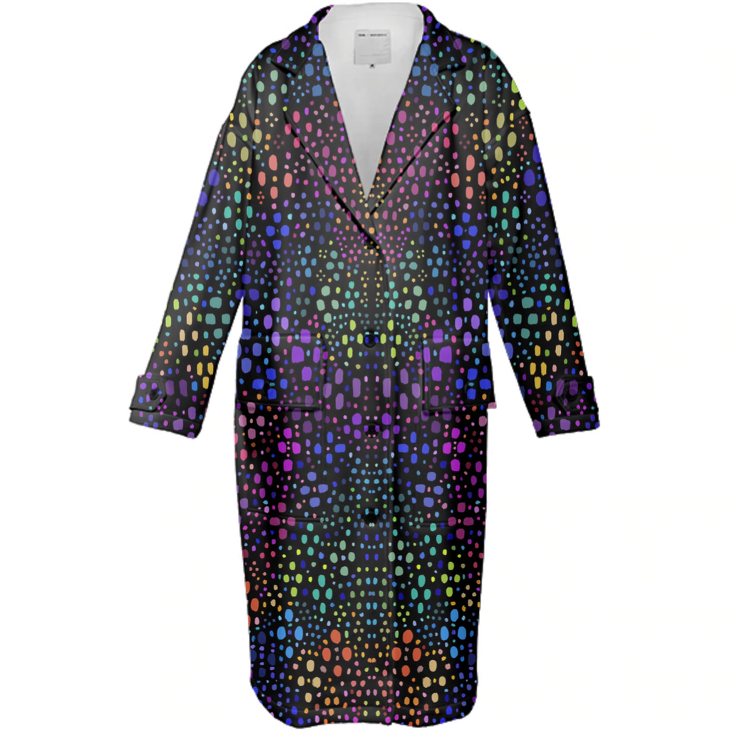 Rainbow Tapestry Neoprene Jacket