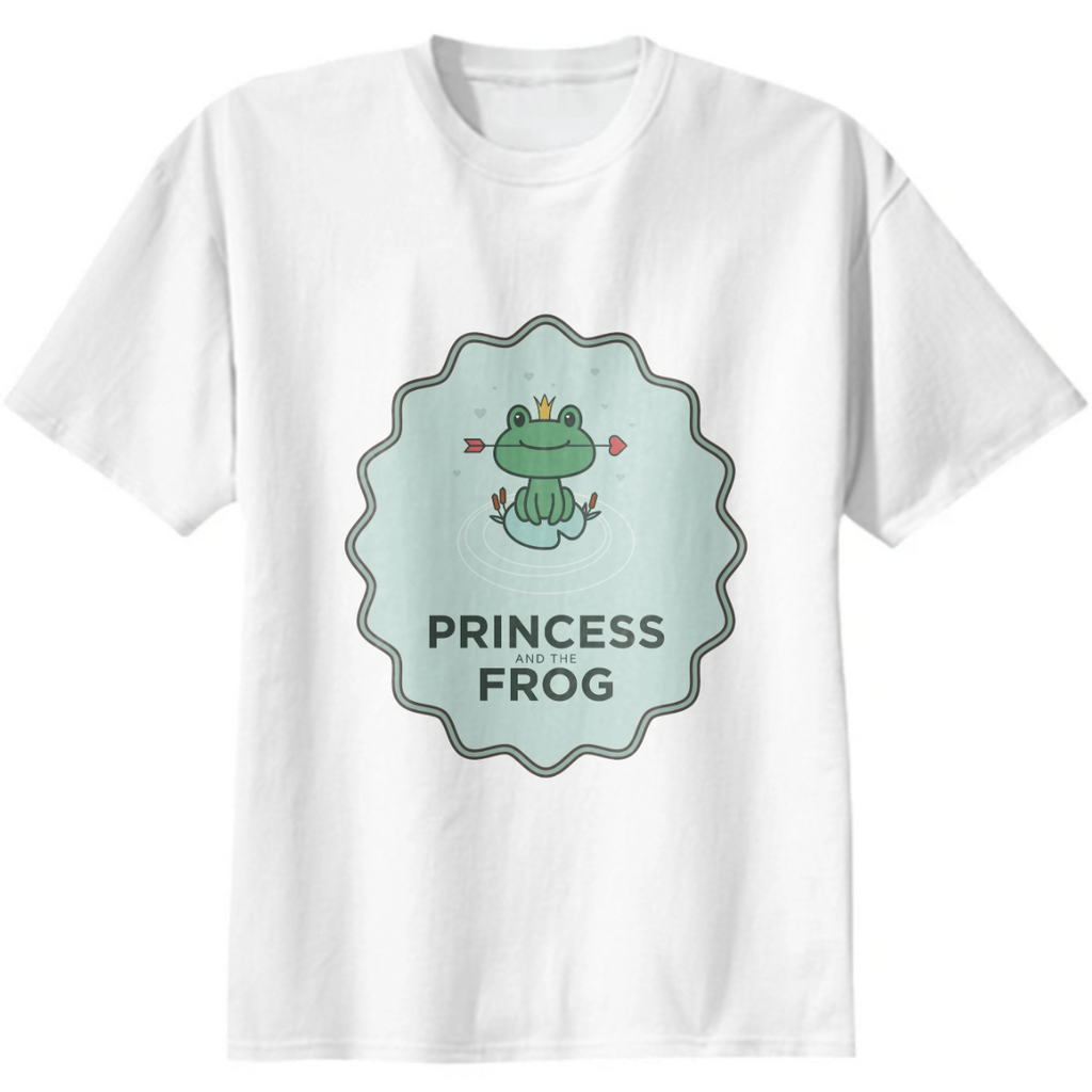 Cute Princess and the Frog