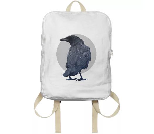 bag crow white