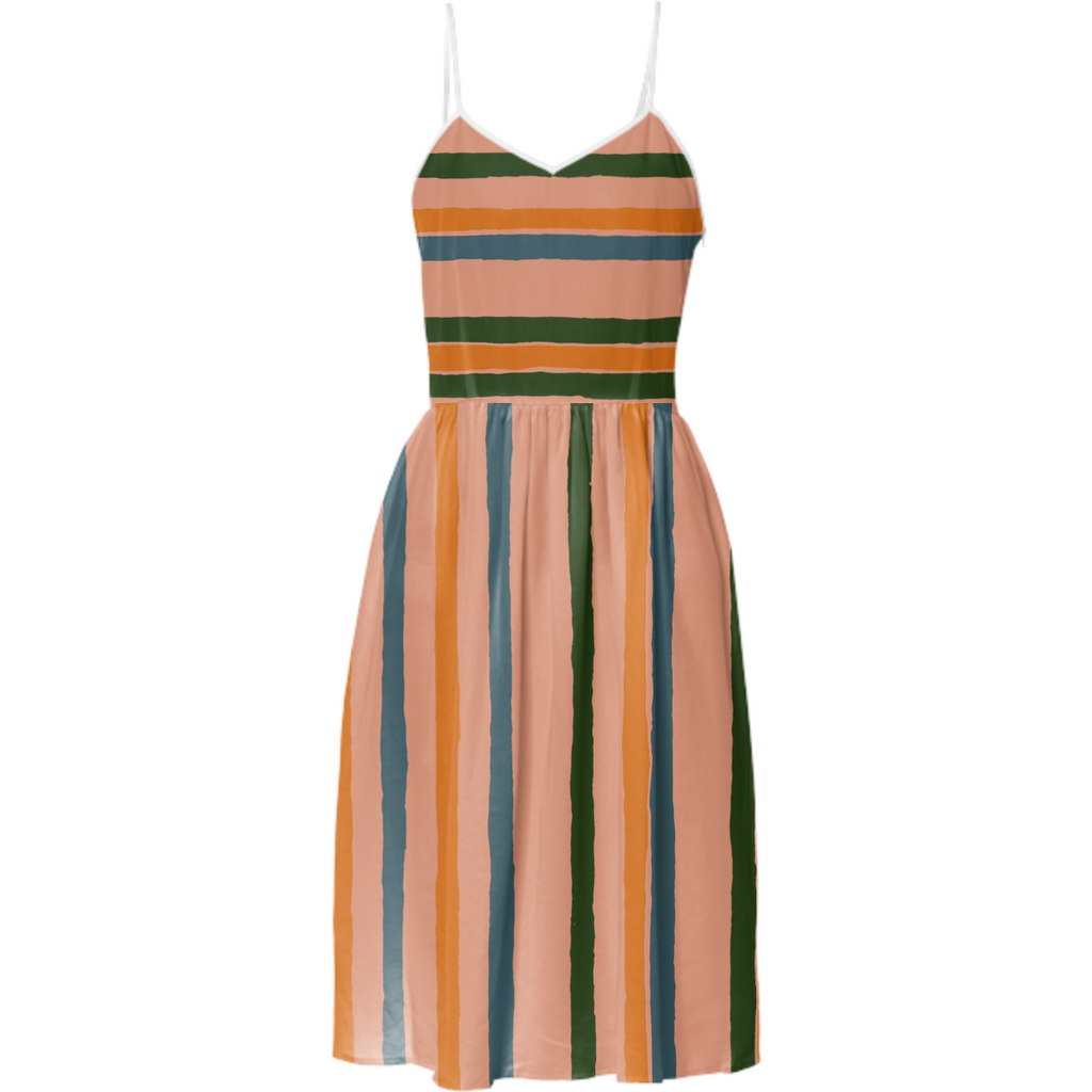 Sorbet Stripe dress