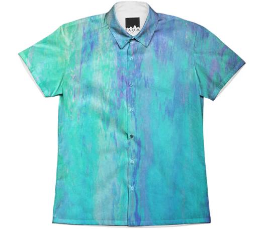 Blue Shore Button Up