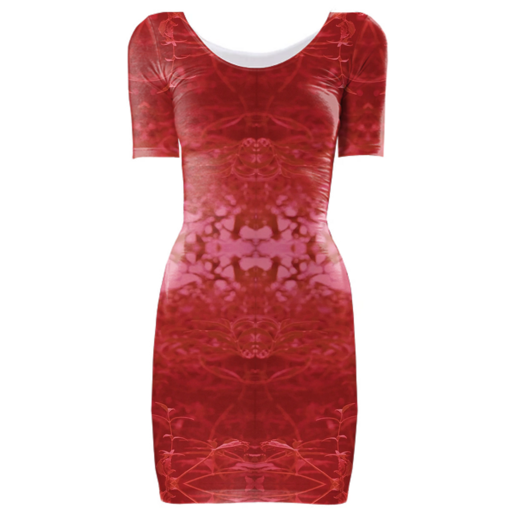 Red bodycon