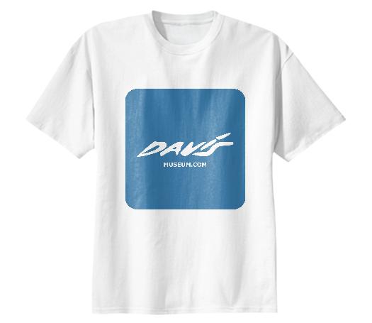 Davis Museum Logo Placed Cotton T Shirt