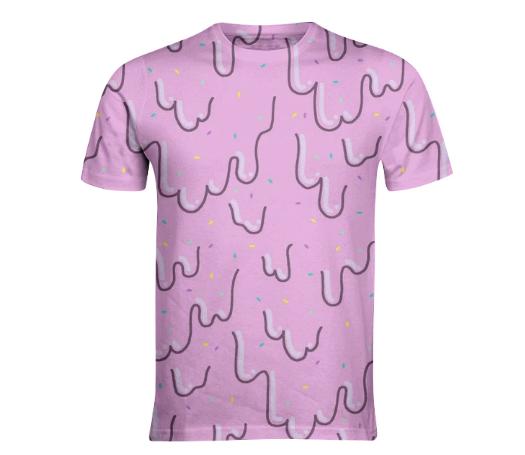 Pink Frosted T shirt