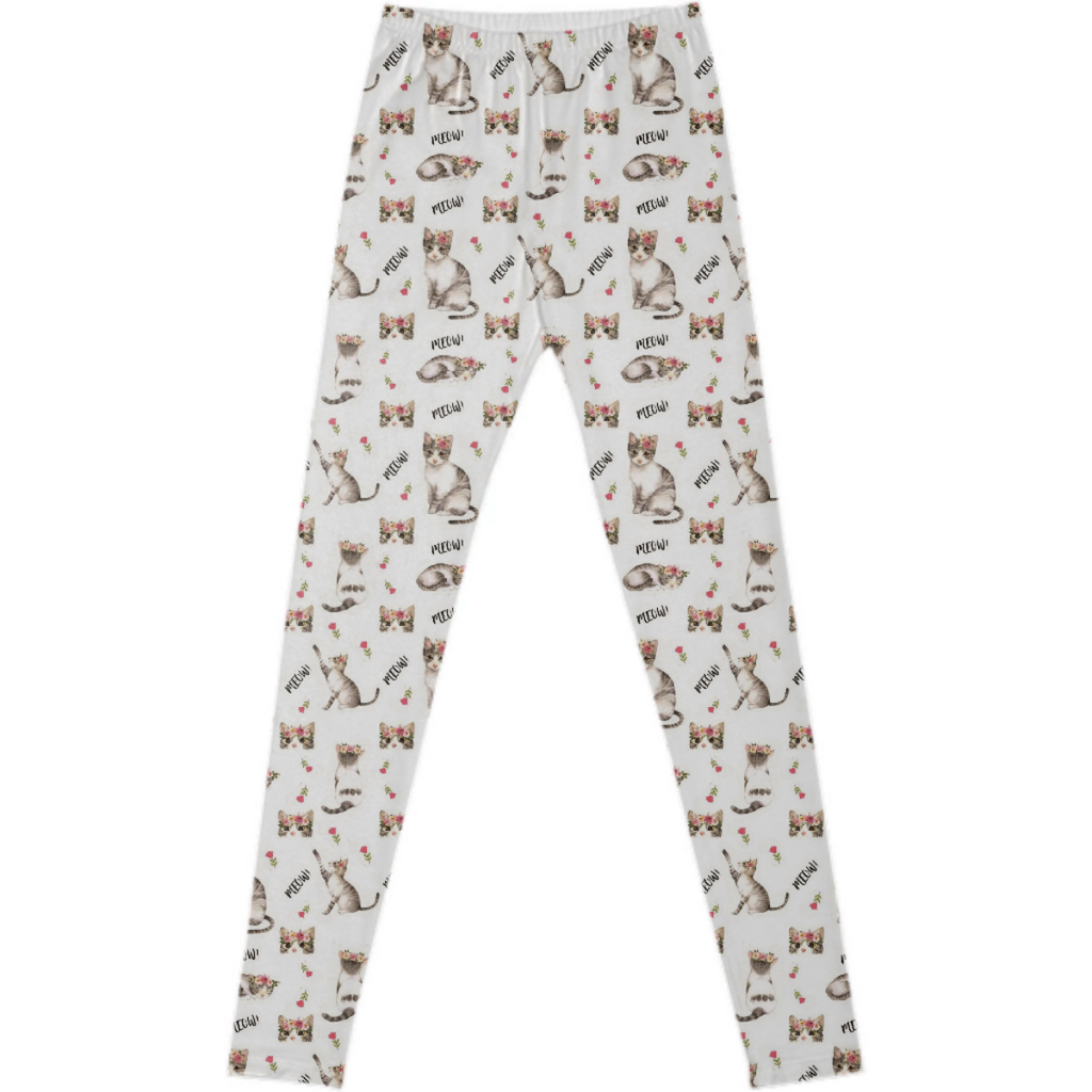 My caat designed leggings