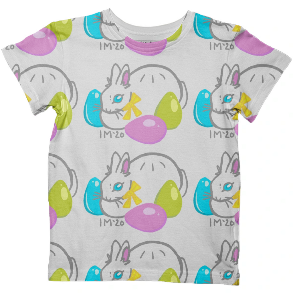 EasterBunny(Kids shirt/Tiled)