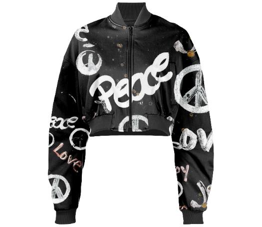 Peace n Love Bomber Jacket