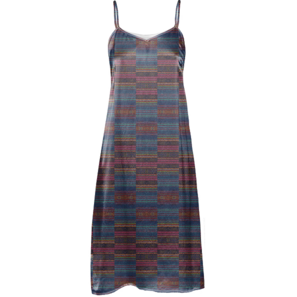Basket Weave Slip Dress