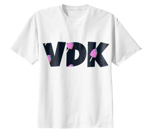 vdk icecream tshirt