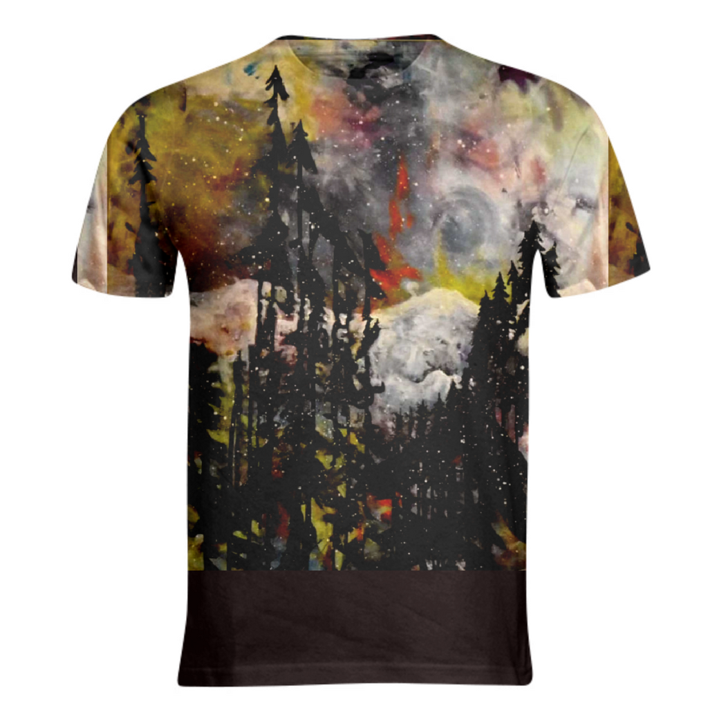 Trees and mountains