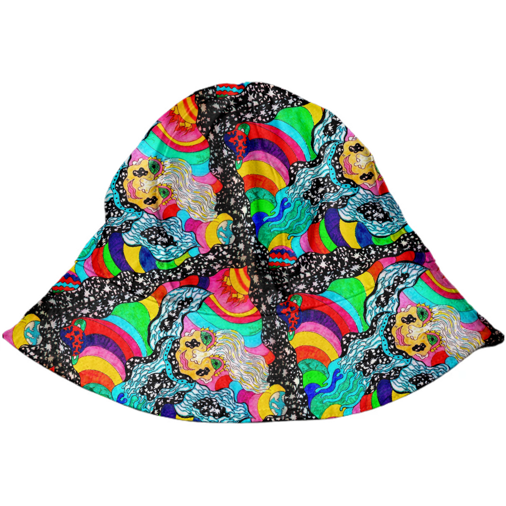 Rainbow Angel Bucket Hat