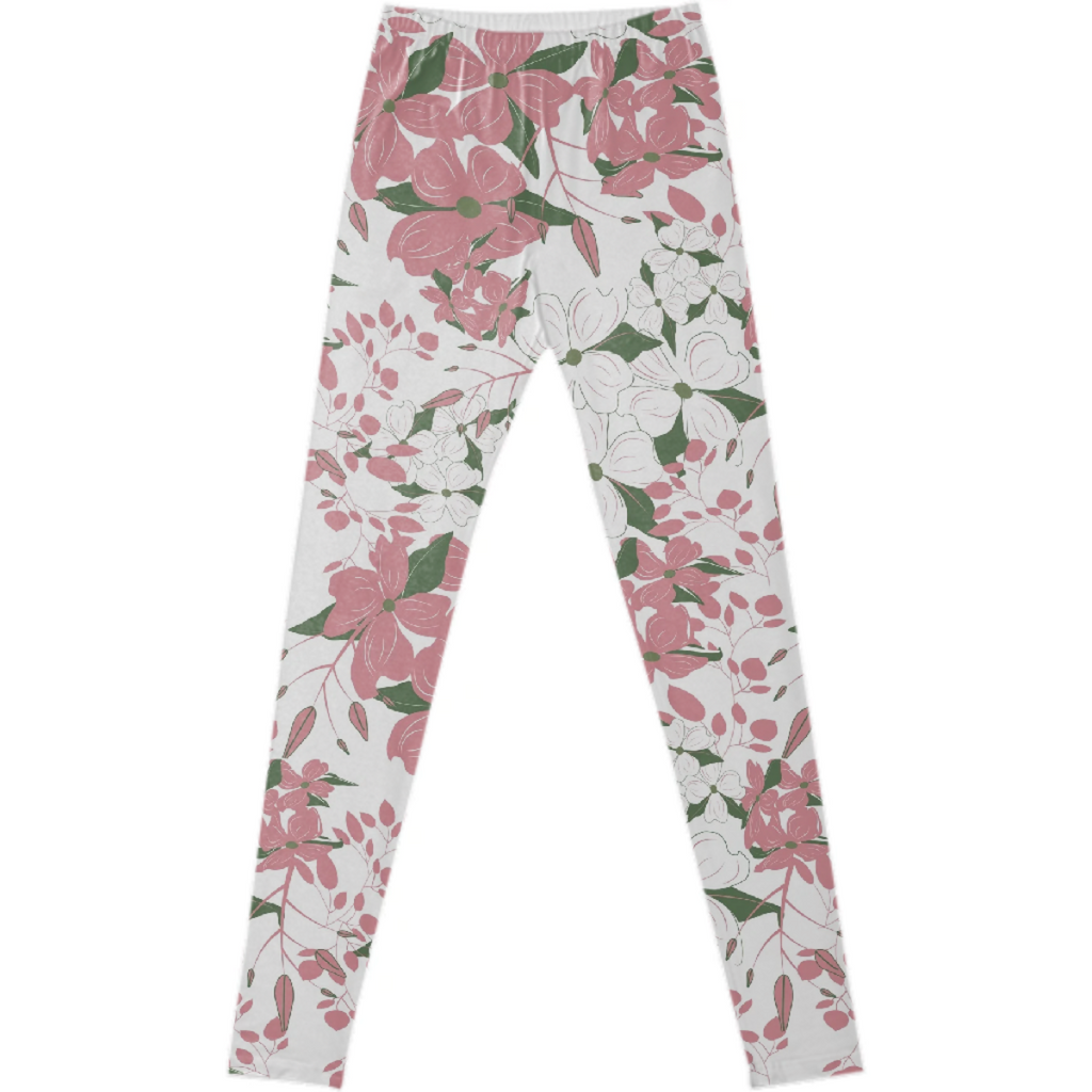 Floral Pink and white foral