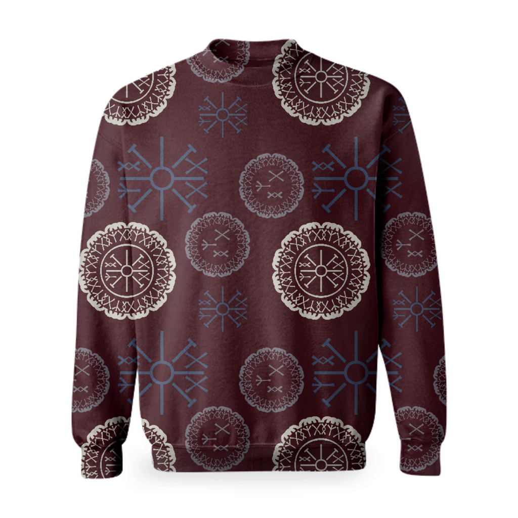 mystical geometrical occult ornament