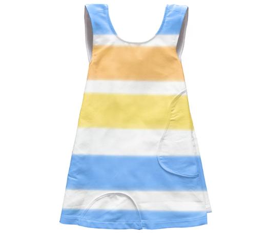 Super Sweet Bold Stripe Toddler Dress