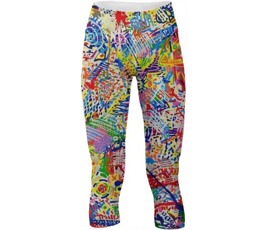 Super Splatter Yoga Pants