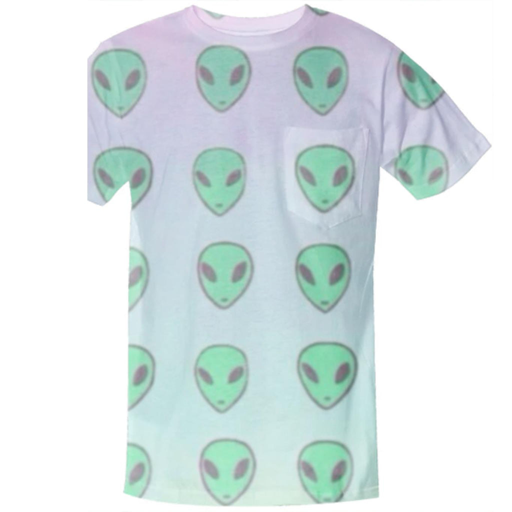 Pastel Alien Pocket Shirt