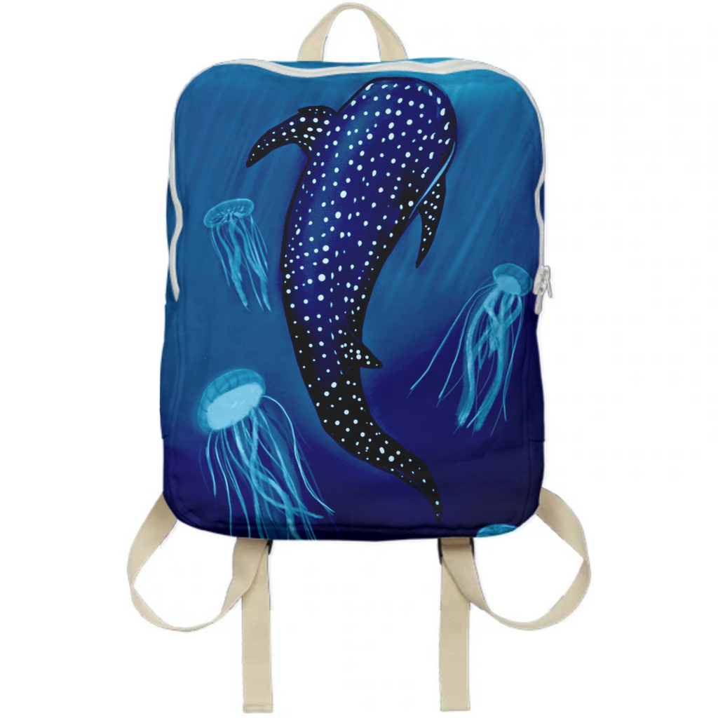 Whale shark backpack