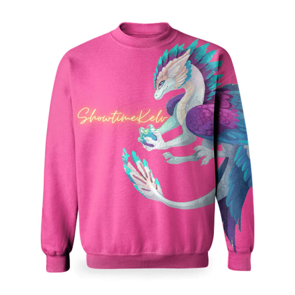 SHOWTIME KELV PINK SIGNATURE SWEATER