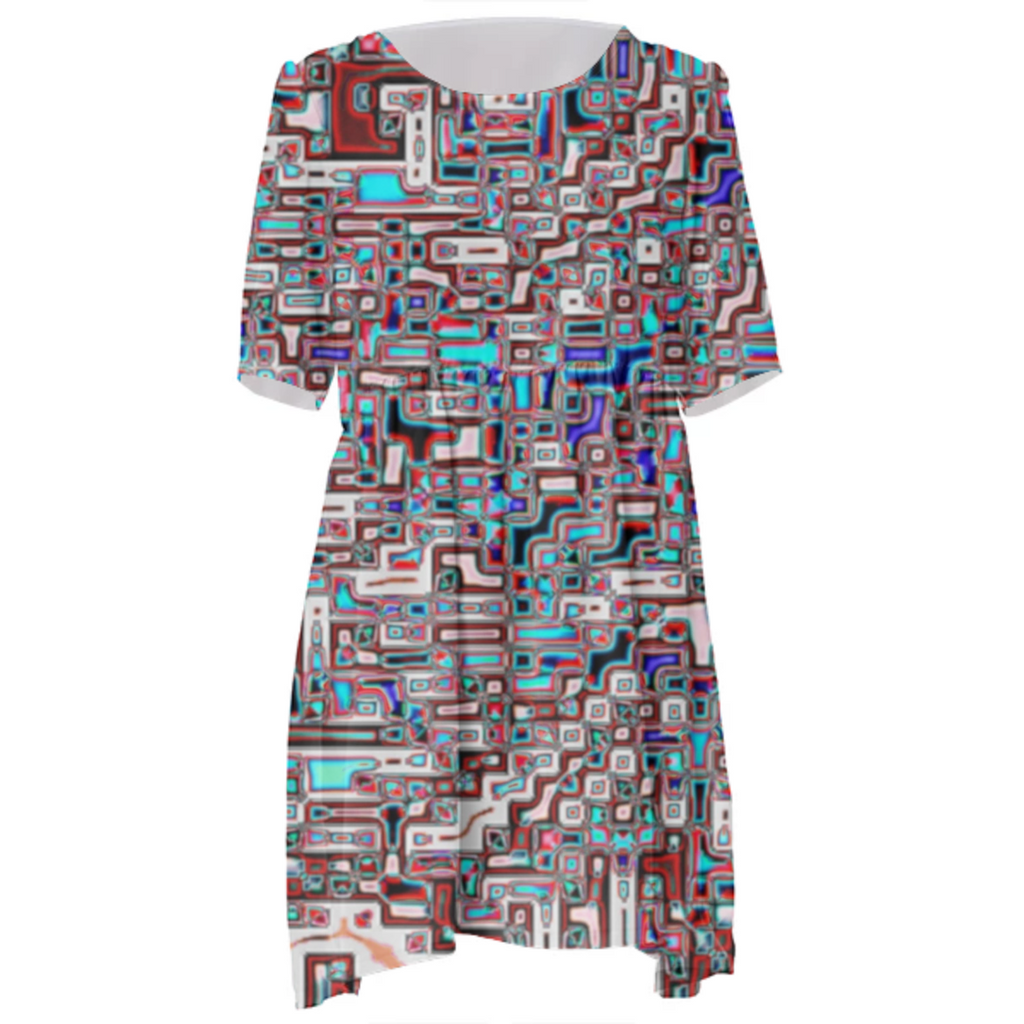 squared red blue