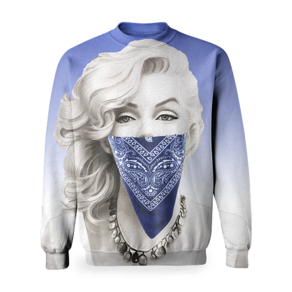 Marilyn Monroe Blue