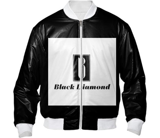 Black Diamond Bomber Jacket