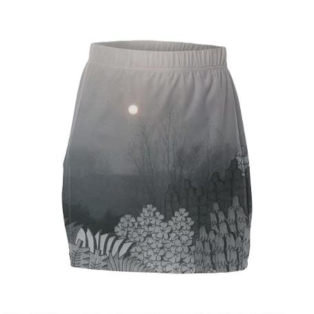 Gloom and Bloom Mini Tube Skirt