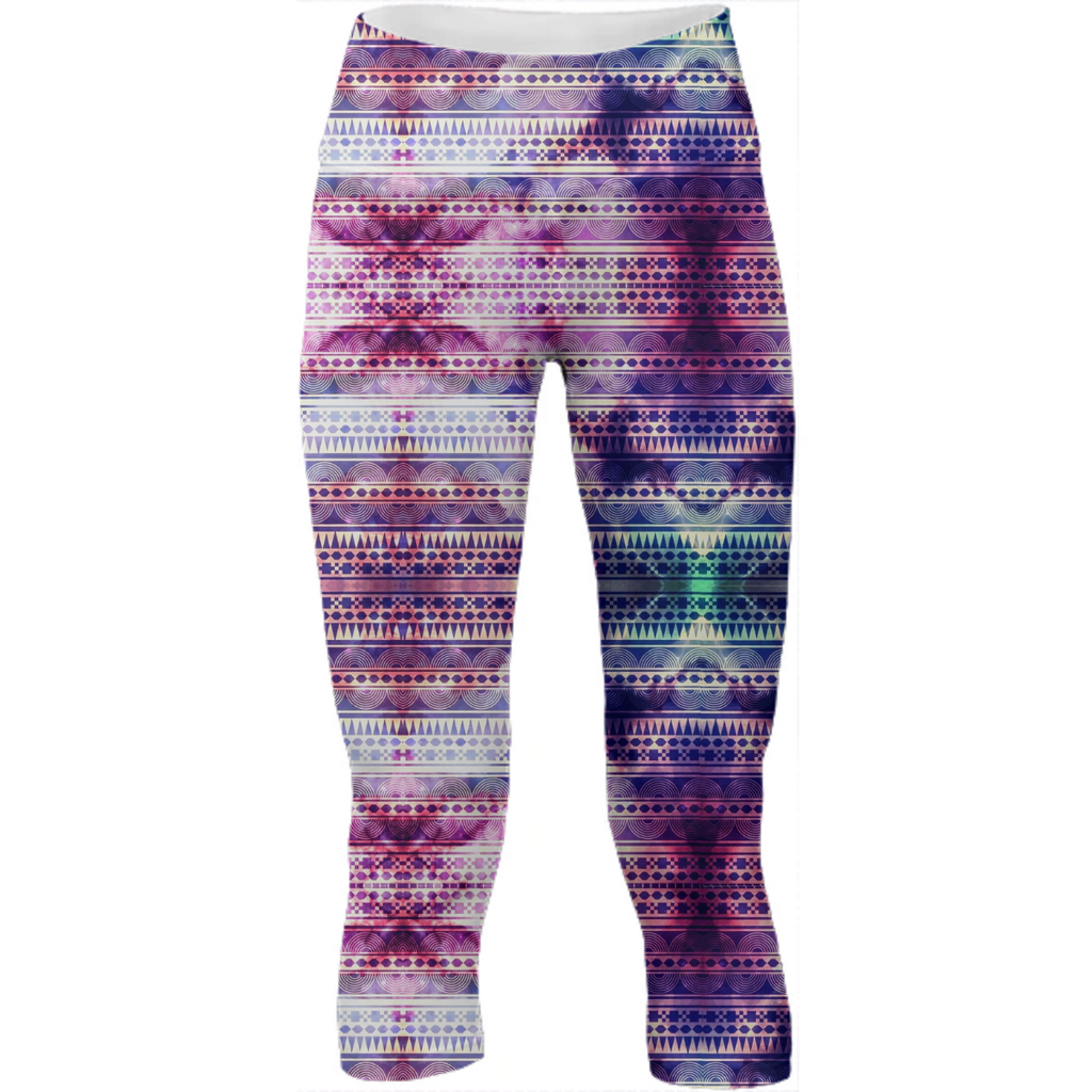 Aztec Neon Yoga Pants