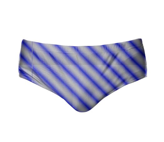 Blue Stripe Speedo