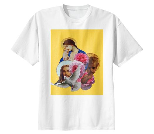 Placed Cotton T shirt