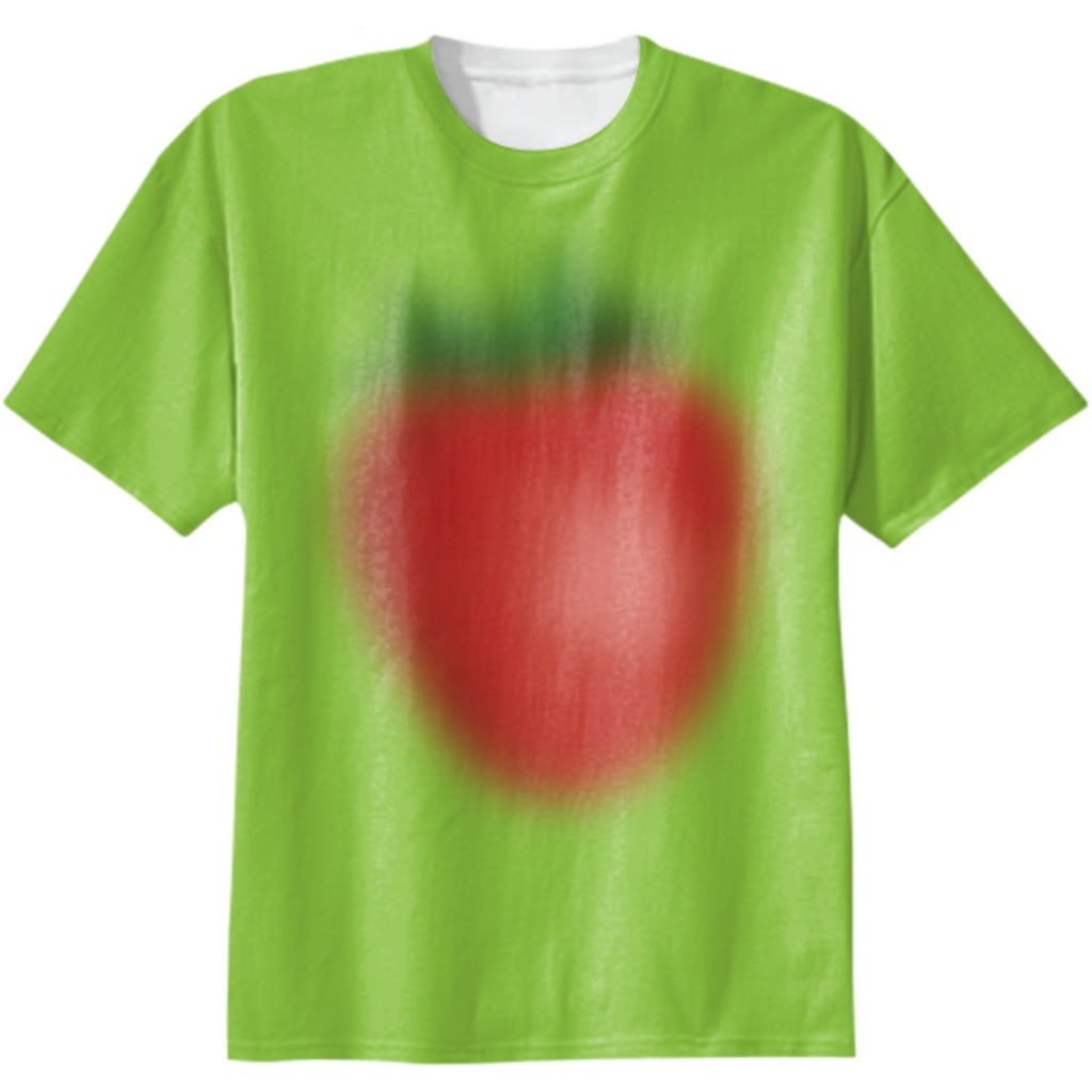 T-Shirt Green Strawberry