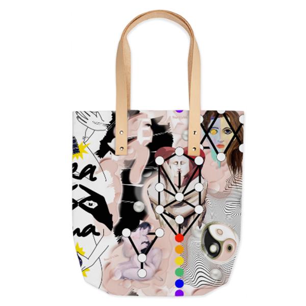 PAOM, Print All Over Me, digital print, design, fashion, style, collaboration, pinar_viola, Summer Tote, Summer-Tote, SummerTote, Sexual, Healing, spring summer, unisex, Poly, Bags