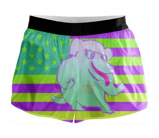 cool dog running shorts