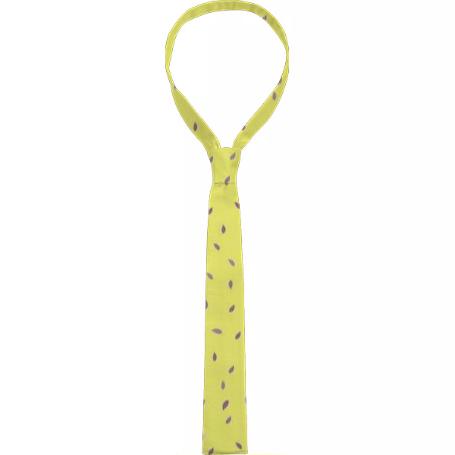 Yellow cotton tie