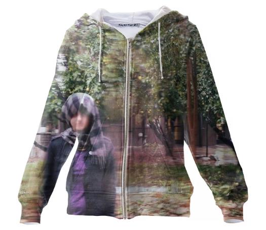 Rain Zippered Hoodie