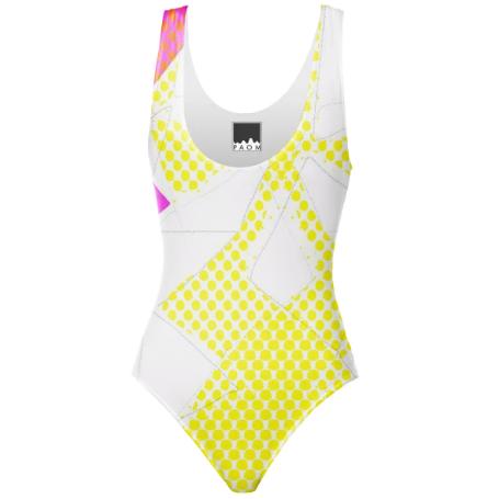 Dots and Triangles Swimsuit