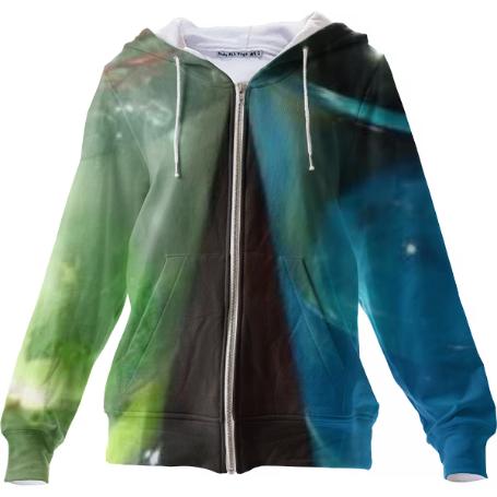 Bottoms Up Zip Up Hoodie Too