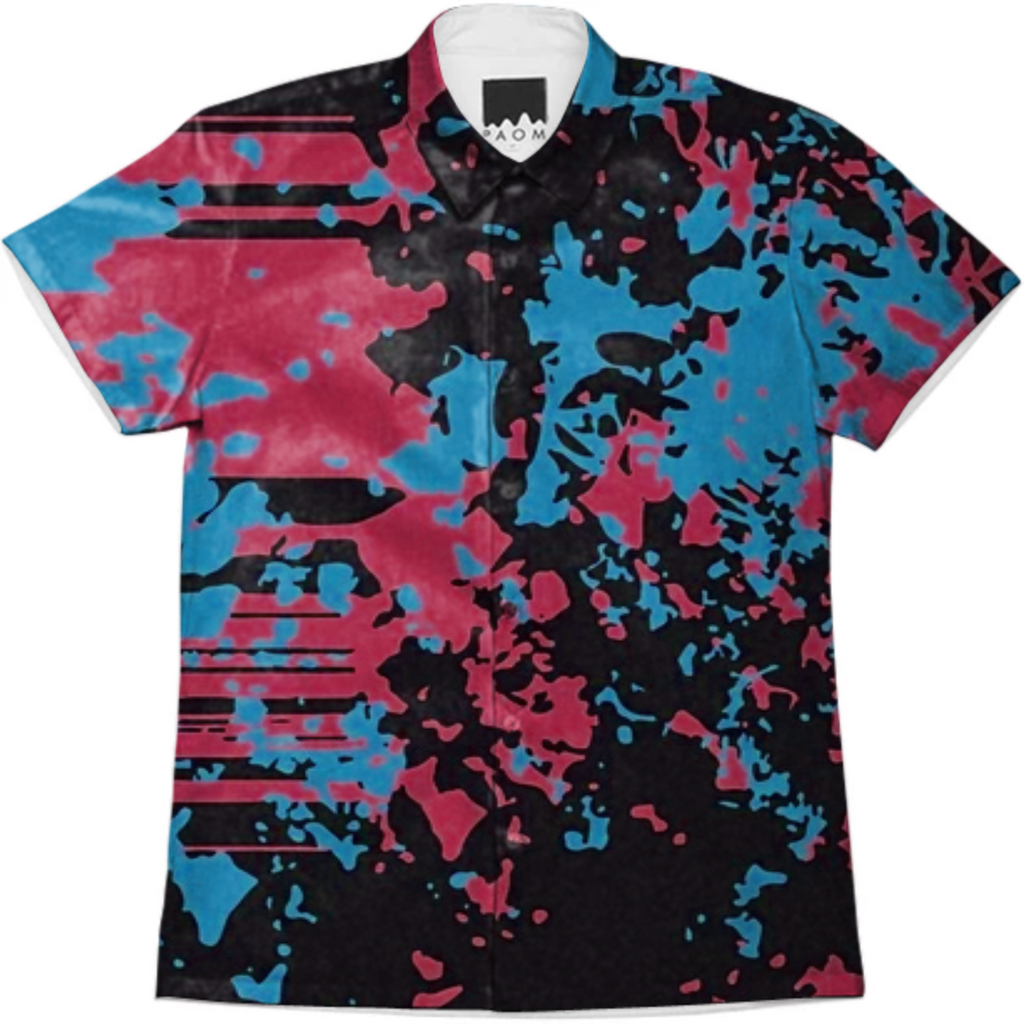 plasma ss workshirt red blue