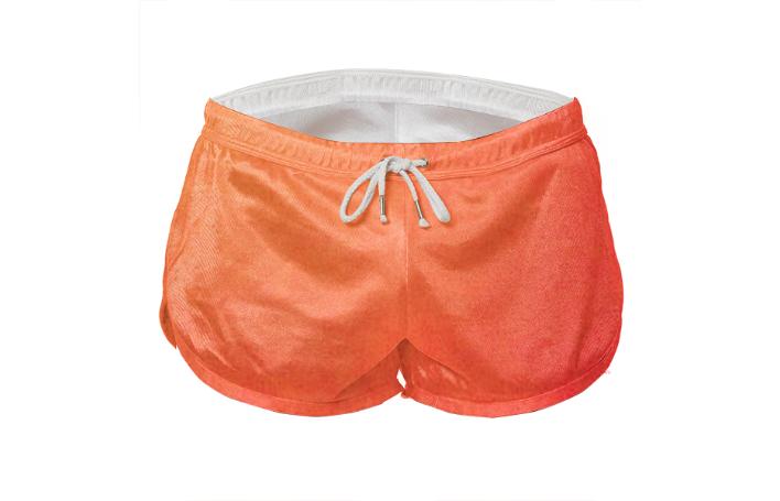 Orange And Red Shorts