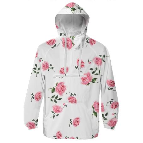 Vintage Rose Windbreaker